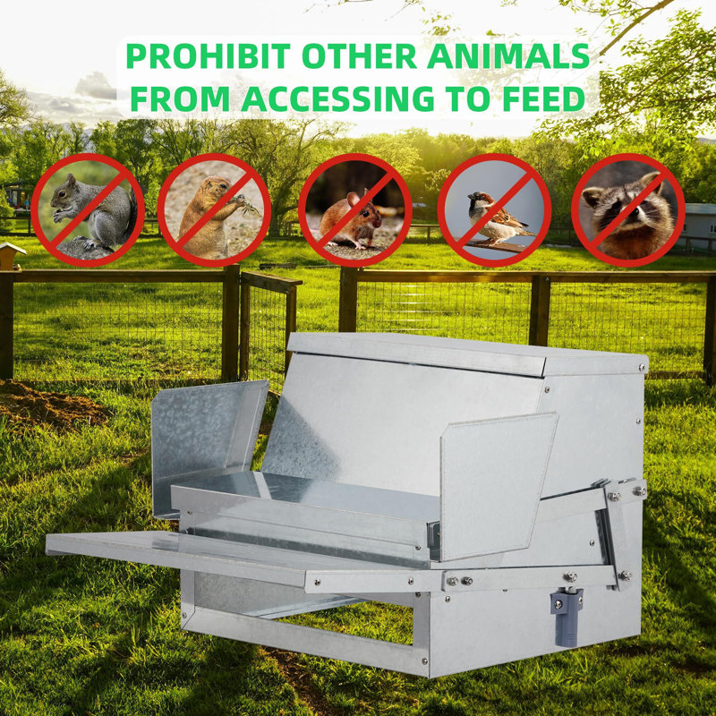 Dinise Feeder, 15.4" H x 11.2 " W x 20.86" D