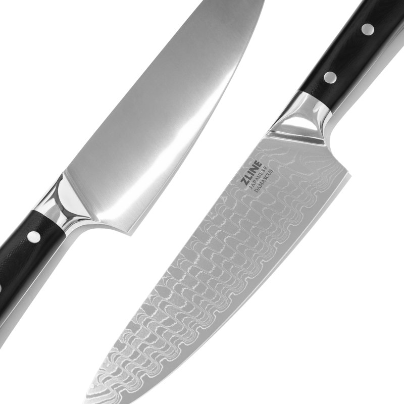Zline 8” Professional Damascus Steel Chef’s Knife