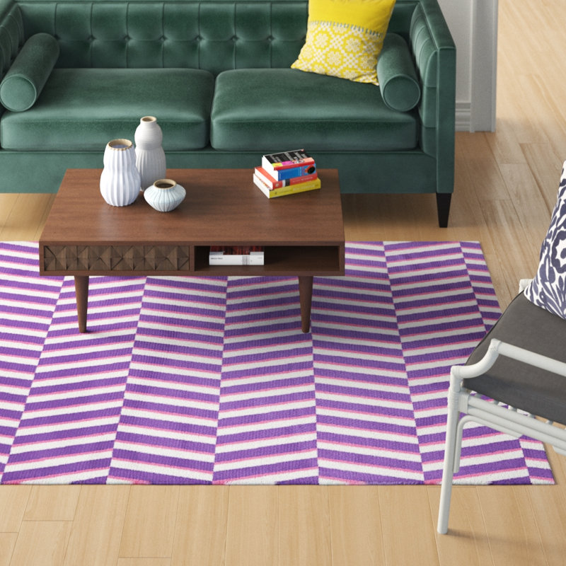 Jaya Striped Indoor Rug, Rectangle 5' x 7'