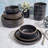 Gibson Soho Lounge Matte 18 Piece Dinnerware Set, Service for 6-2058568898