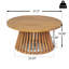 Table basse d'extérieur en bois d'acacia-102138420