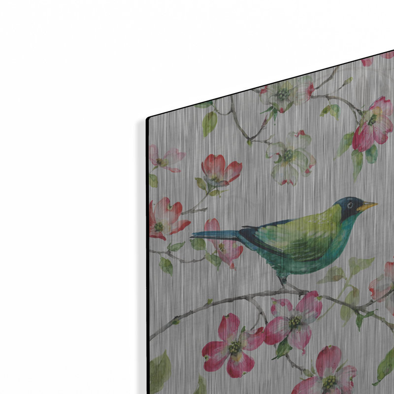 «Dogwood Garden I» par Lisa Audit, H 12 po x l 16 po