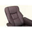 Fauteuil inclinable pivotant en cuir Scratch Cat