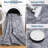 Area Rug 5×7, Washable Vintage Boho Rug, Low-Pile Non-Slip Stain Resistant Carpet for Living Room, Bedroom, Dining Room, Kids Nursery, Grey-129505267