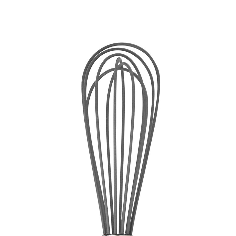 Tovolo 9" Silicone Beat Whisk, Charcoal