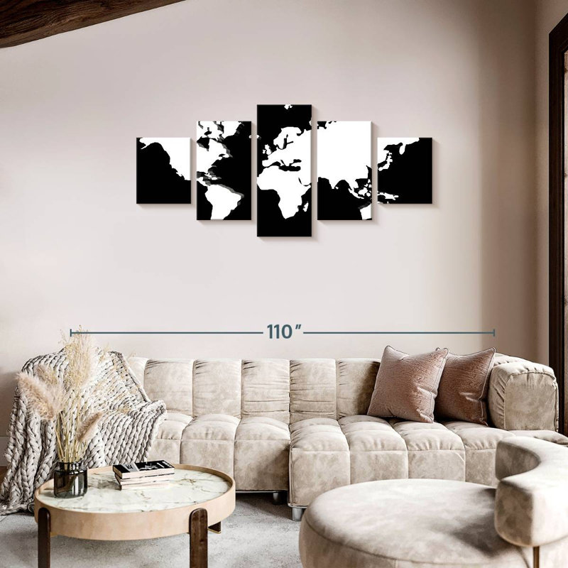 Dark World Lennon, 34" H x 74" W