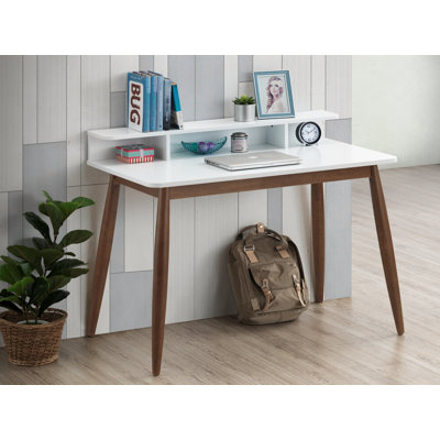 Bureau en bois massif Bryhanna