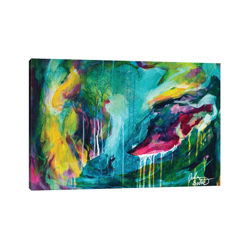 Crystallized by Julia Badow - Wrapped Canvas Painting, 101.6 cm H x 66.04 cm W x 3.175 cm D