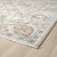 Tapis beige à motif floral-101016924