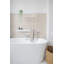 LAVANDA Metal Floating Shelf with Towel Bar-622563451