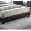Grand lit moderne en similicuir avec tête de lit réglable, mobilier de chambre élégant pour les espaces contemporains-683750027