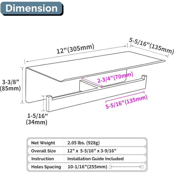 Dimensions du produit