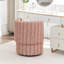 Chaise d'appoint rembourrée avec rangement et roulettes-579056509