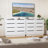 Long Dresser With 8 Drawers