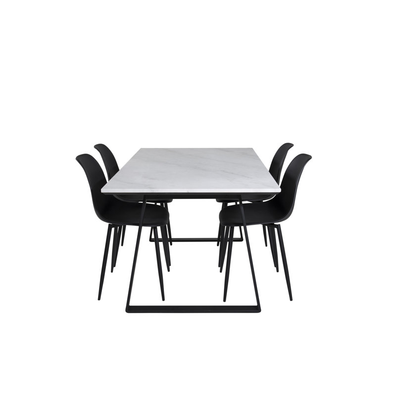 Censu Dining Set, Black