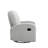 Hallstead 37.4" Wide Modern Super Soft Swivel Rocking Manual Pull Recliner-1164980692
