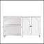 Buffet avec 4 portes courbées décoratives-132944568