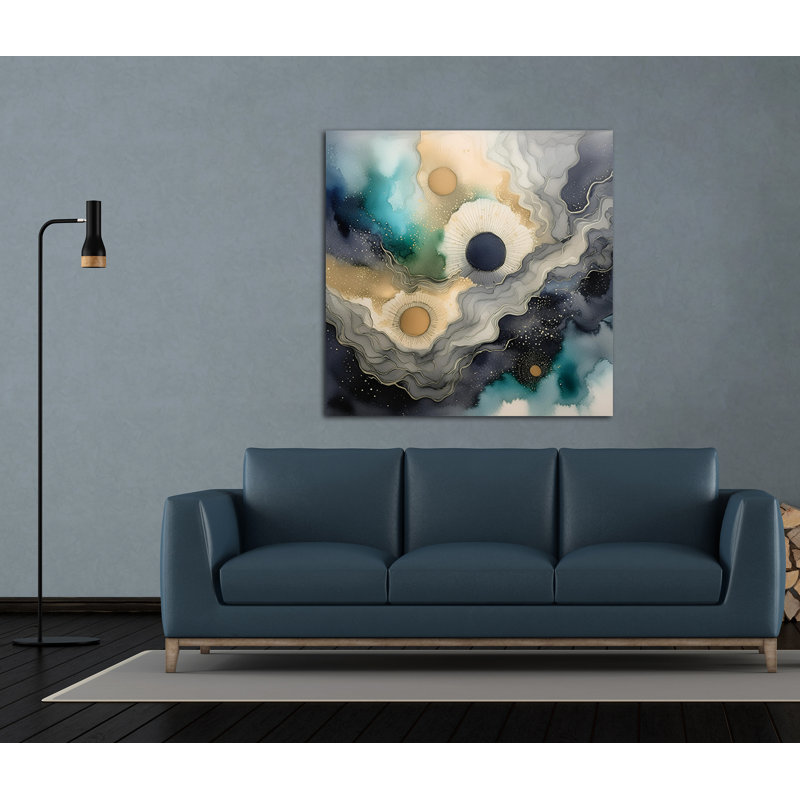 Cosmic Tides, 24" H x 24" W