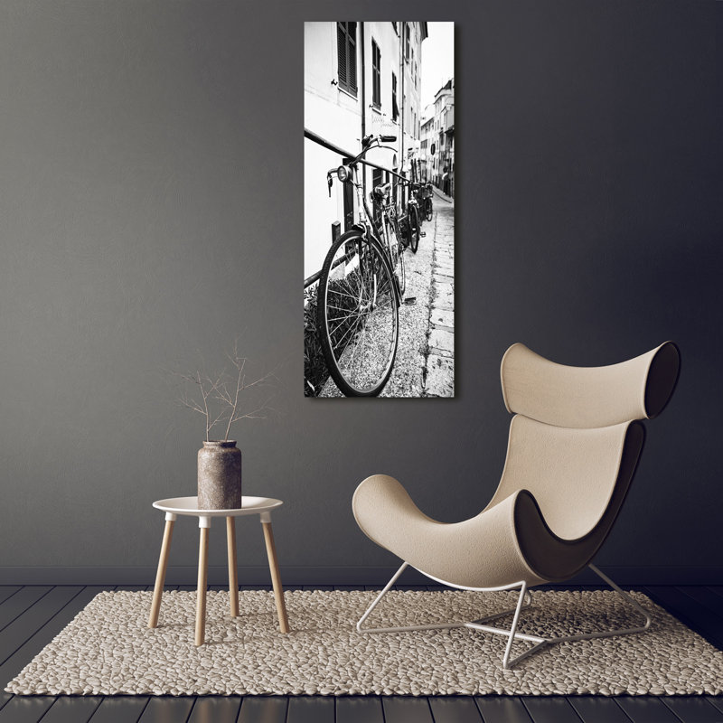 City Bikes - Wrapped Canvas Print