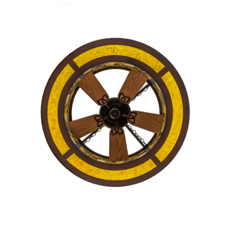 Whispering Pines LED Downrod Ceiling Fan