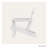Folding Adirondack Chair in White-152380785