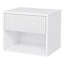 Table de chevet flottante 16 po - 1 tiroir, 1 tablette - ensemble de 2-650211094