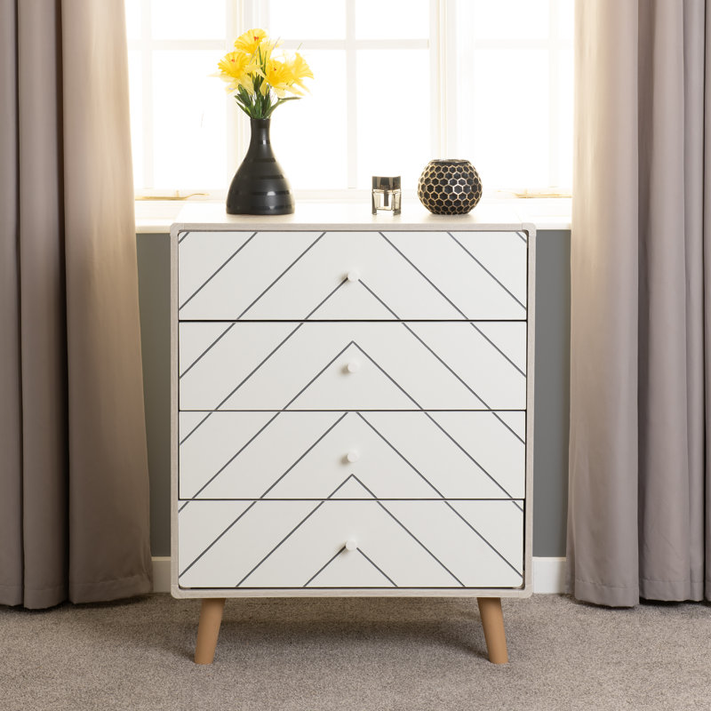 78cm W 4 - Drawer Chest of Drawers