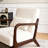 Modern Armchair, Accent Chair with Solid Wood Frame-1566403307