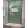 Unidoor-LS 54'' W x 72" H Hinged Frameless Shower Door with ClearMax Technology