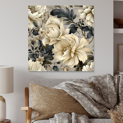 Rella - Décoration murale acrylique à motif floral