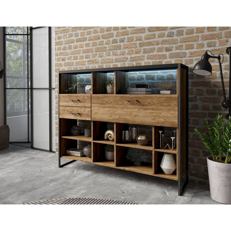 Krol 133cm H x 154cm W Standard Bookcase