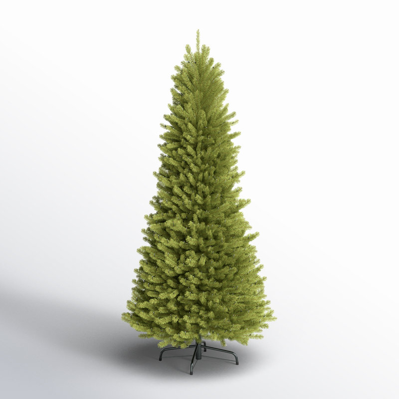 Joss & Main Slender Green Realistic Artificial Fir Christmas Tree