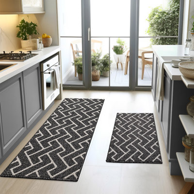Moroccan Style Non-slip Kitchen Mats