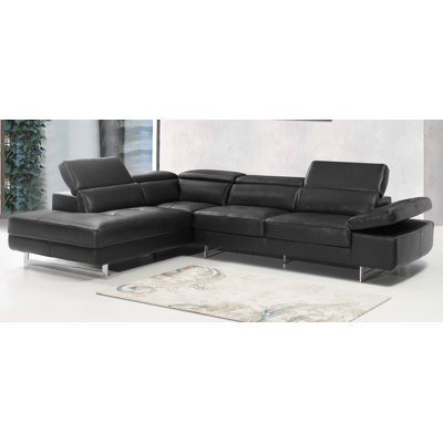 Keyesport Upholstered L-Shaped Sectional