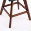 Ensemble de 2 tabourets pivotants à hauteur de comptoir, tabouret de bar rembourré de 26 po de hauteur-1840309144