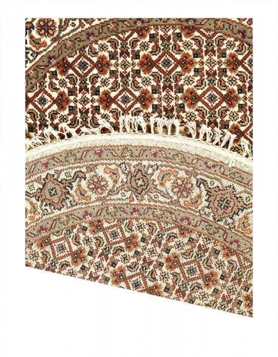 Jetze Handmade Silk and Wool Area Rug