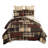 LJ Plaid 2pc Cotton  Quilt Set