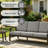 Shweta 2-Piece Conversation Set,Solid Teak Wood Sofa And Side Table Set With Cushions-1184808661-1184808656-1184871945