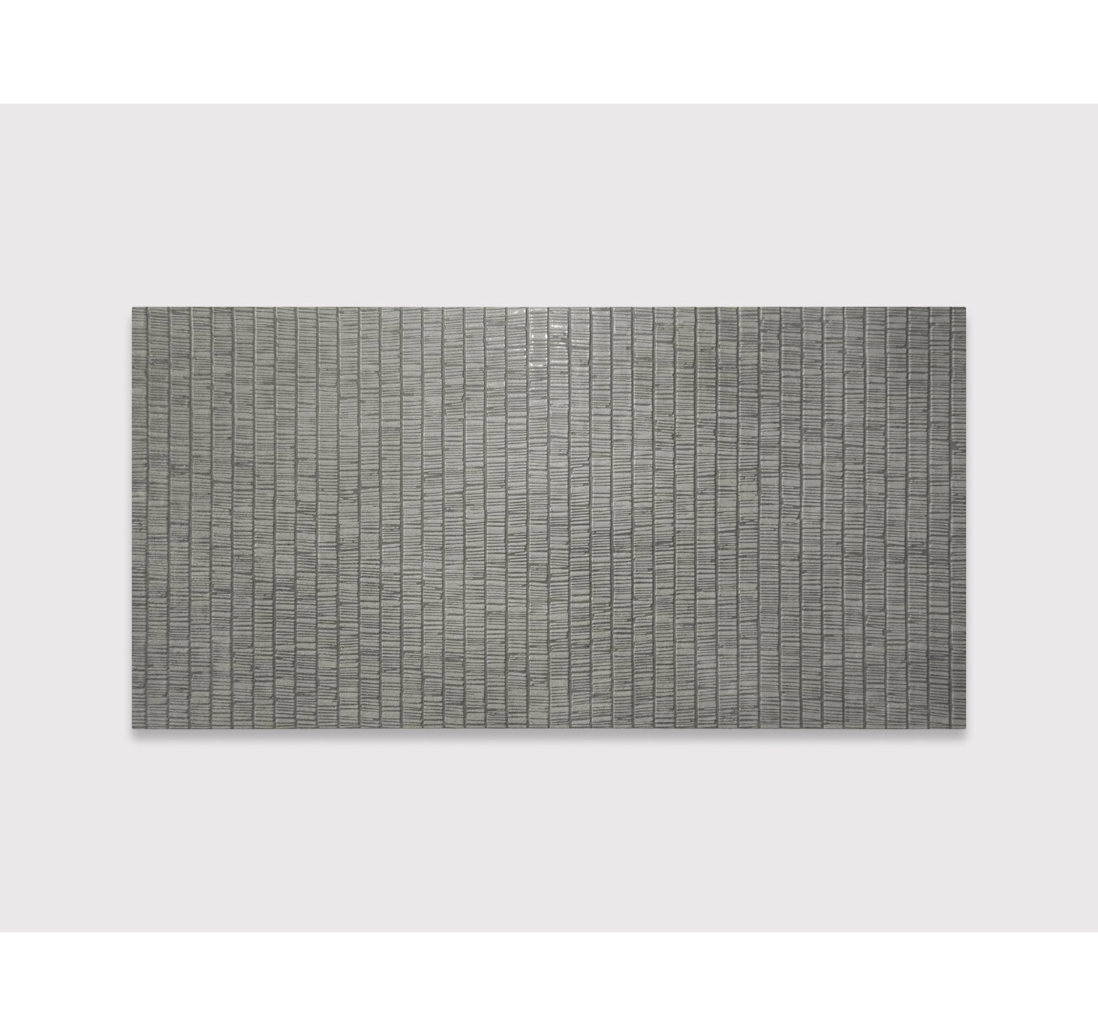 Euro 12" x 24", Smoke Tatami