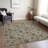 Washable Floral Indoor / Outdoor Rug-109537018