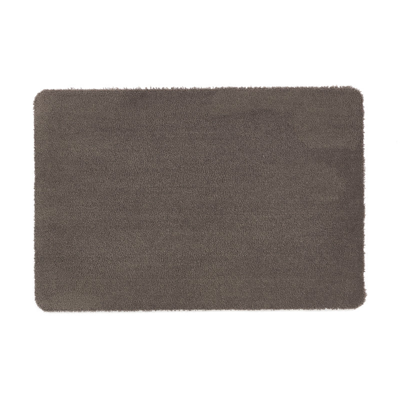 So Soft Indoor Doormat, Brown, Rectangle 50 x 75 cm