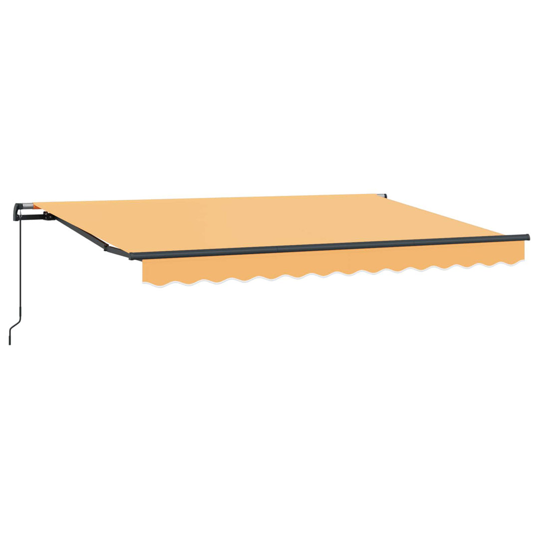 VidaXL Polyester Cover Retractable Patio Awning