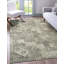 Cozy Quinn Gray Hand Tufted Wool Rug Round 5'0"-437629090