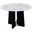 Table ronde de 43 pouces Mid-Century