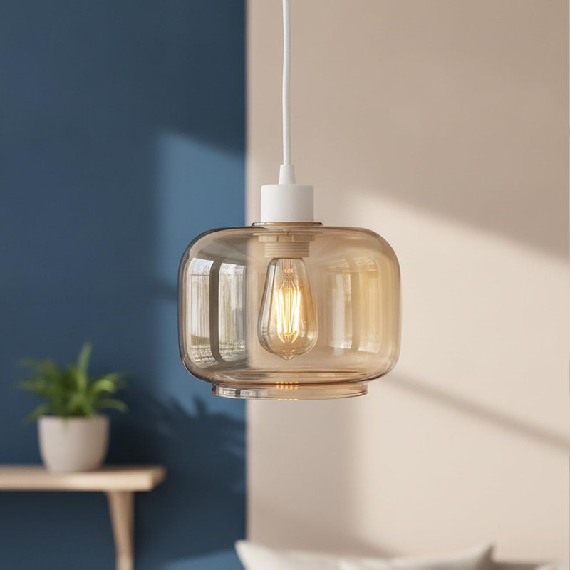 Glass Lamp Shade, Ovel