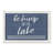 Set of 2 23.63-inch Long Wooden Lake Themed Signs