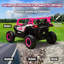 Voiture électrique Joyracer 4x4 24 volts, 2 places, avec télécommande, Bluetooth, suspension à ressorts et éclairage LED.-135407784