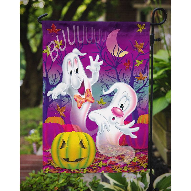 Edel Double Sided Polyester Halloween Garden Flag, 15" H  x 11" W