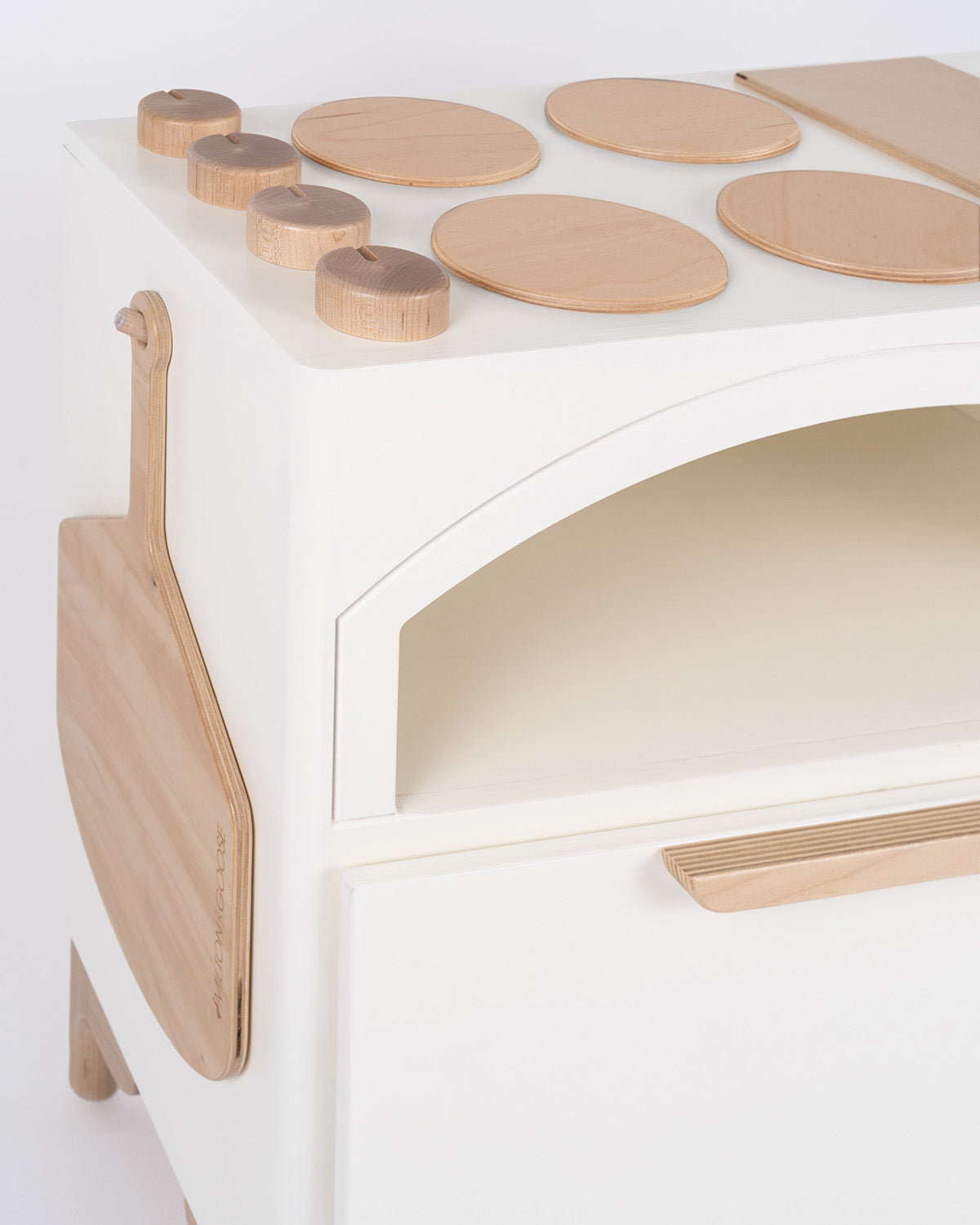 Luca Wooden Play Appliance Set, White