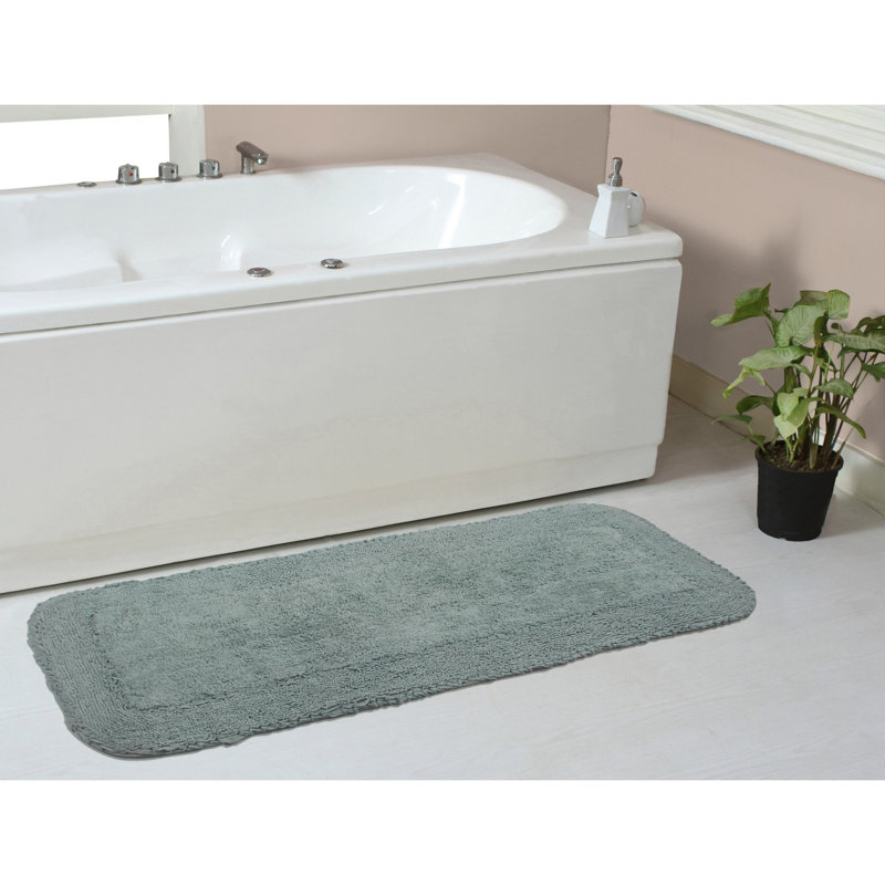 Maytham Bath Rug, Blue, Rectangle - 21" W x 54" L